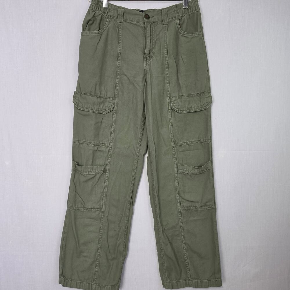 Aeropostale Utility Cargo Pants women's size S Military Green Granola Gorpcore